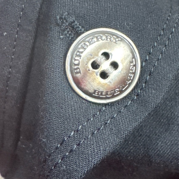 Burberry Blue Label Pleated Short Black Nova Check Waistband Women’s Size 2/4 - Picture 9 of 9